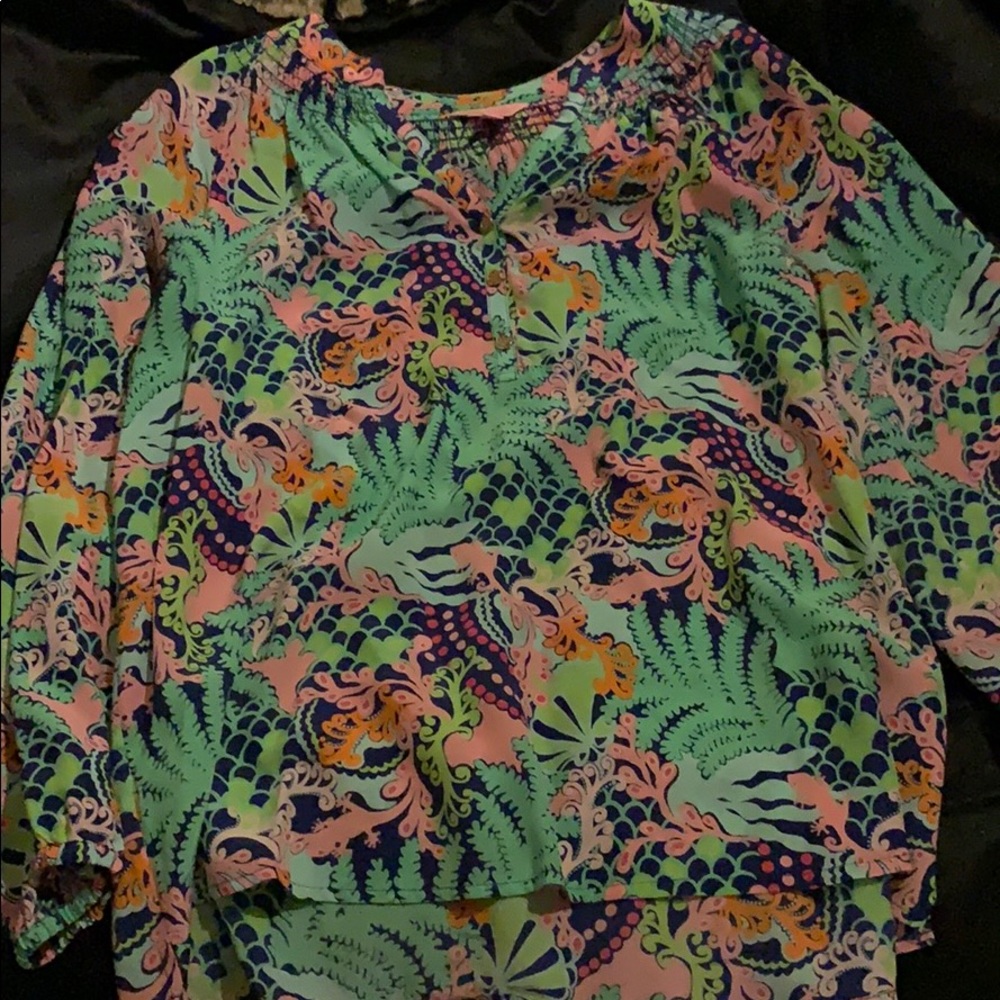 Lilly Pulitzer Elsa shirt